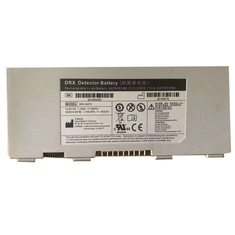 Compatible аккумулятор для оборудования for Carestream DRX-BAT3 Compatible аккумулятор для оборудования Carestream for DRX-BAT3