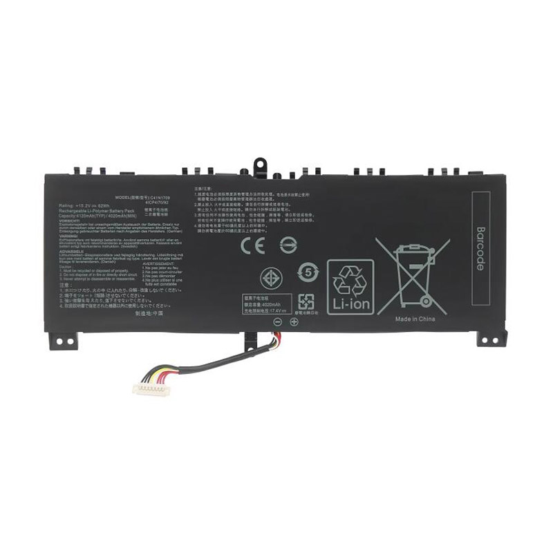 Compatible аккумулятор для ноутбука asus  for C41N1709 