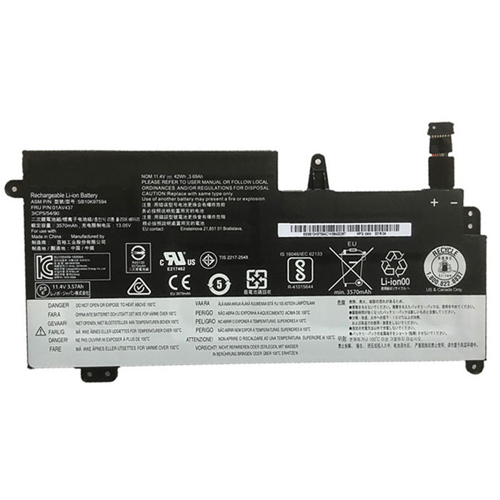 Compatible аккумулятор для ноутбука lenovo  for Thinkpad New S2 2018(20L1A00DCD) 