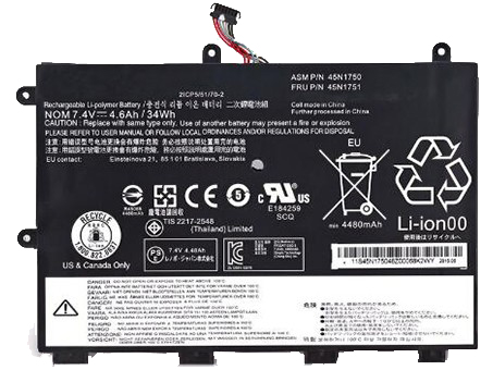 Compatible аккумулятор для ноутбука for LENOVO ThinkPad-Yoga-11E-Series Compatible аккумулятор для ноутбука LENOVO for ThinkPad-Yoga-11E-Series