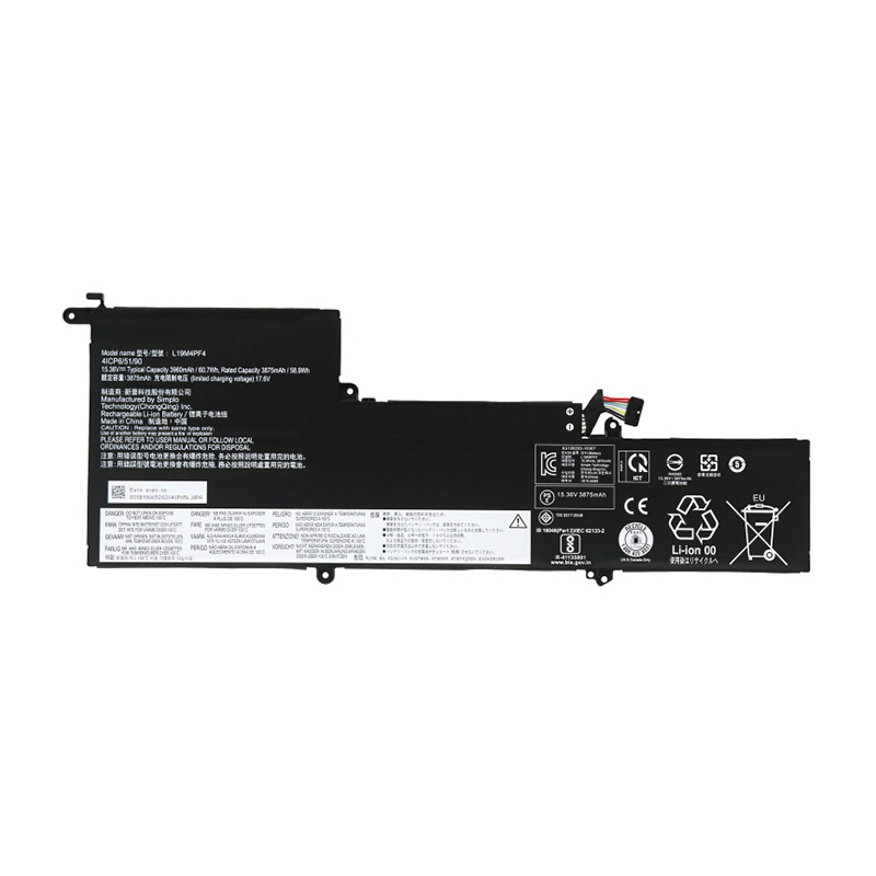 Compatible аккумулятор для ноутбука lenovo  for L19C4PF4 