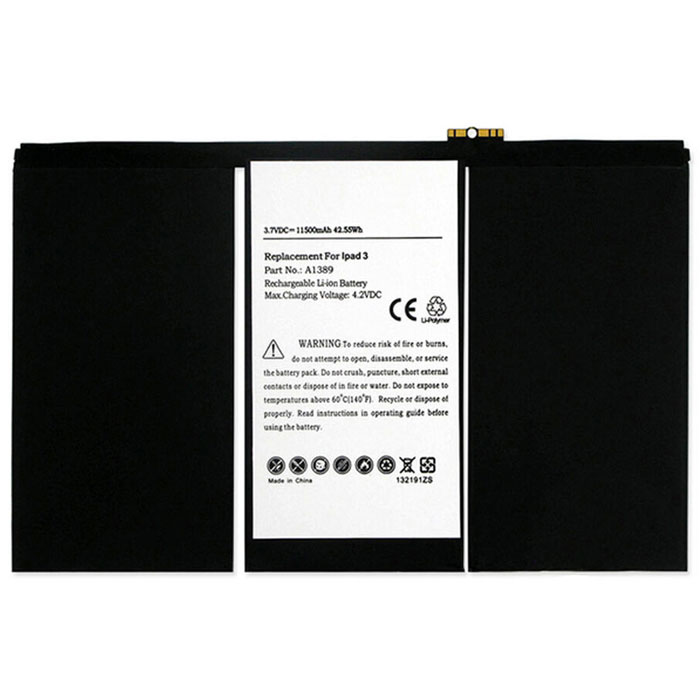 Compatible аккумулятор для планшета for Apple iPad 3 A1403 4G/Cellular Compatible аккумулятор для планшета Apple for iPad 3 A1403 4G/Cellular